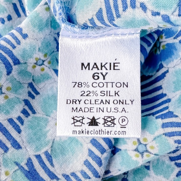 Makie made in USA cotton silk floral top - Picture 2 of 10